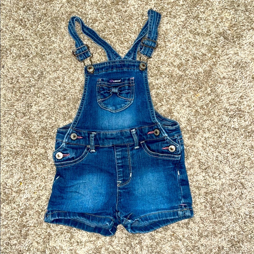 Jean Short Overalls